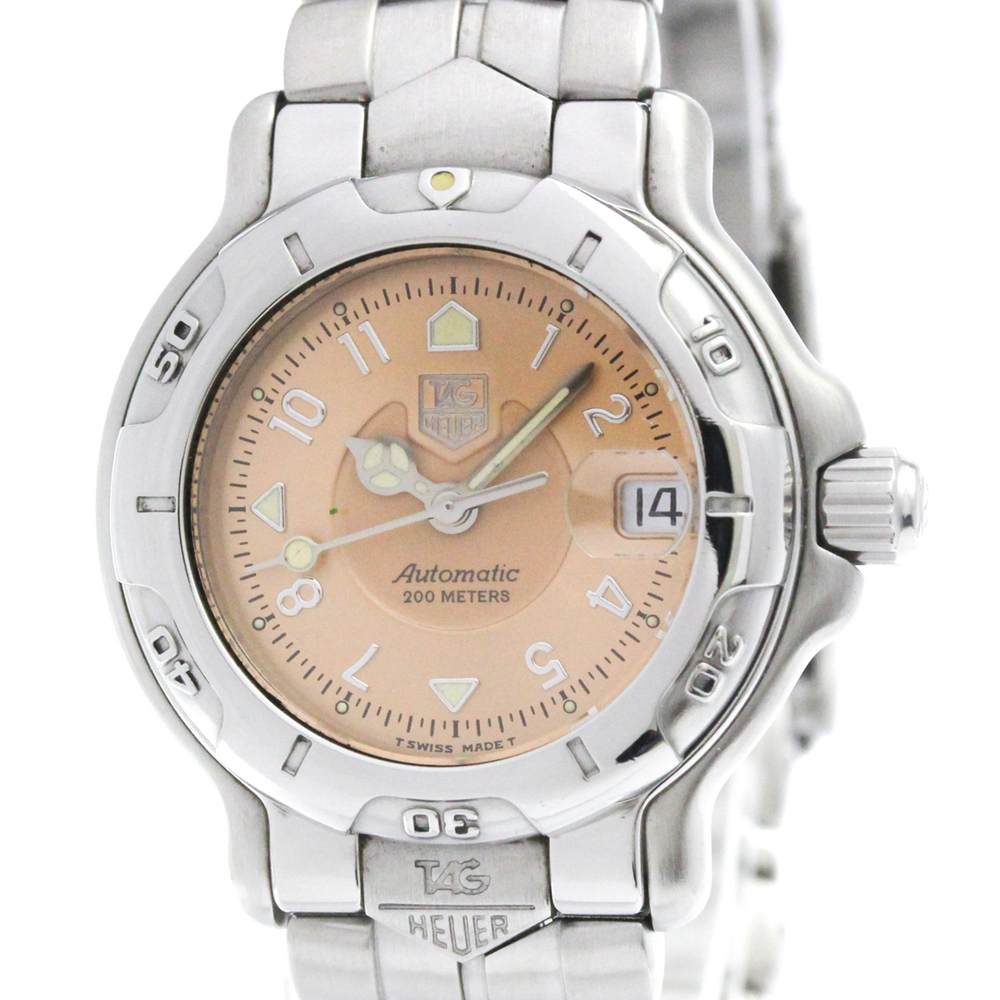 TAG HEUER 6000 Chronometer Steel Automatic Ladies Watch WH2315 Polished